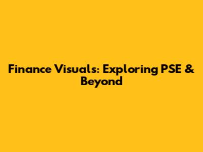 Finance Visuals: Exploring PSE & Beyond