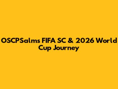 OSCPSalms' FIFA SC & 2026 World Cup Journey